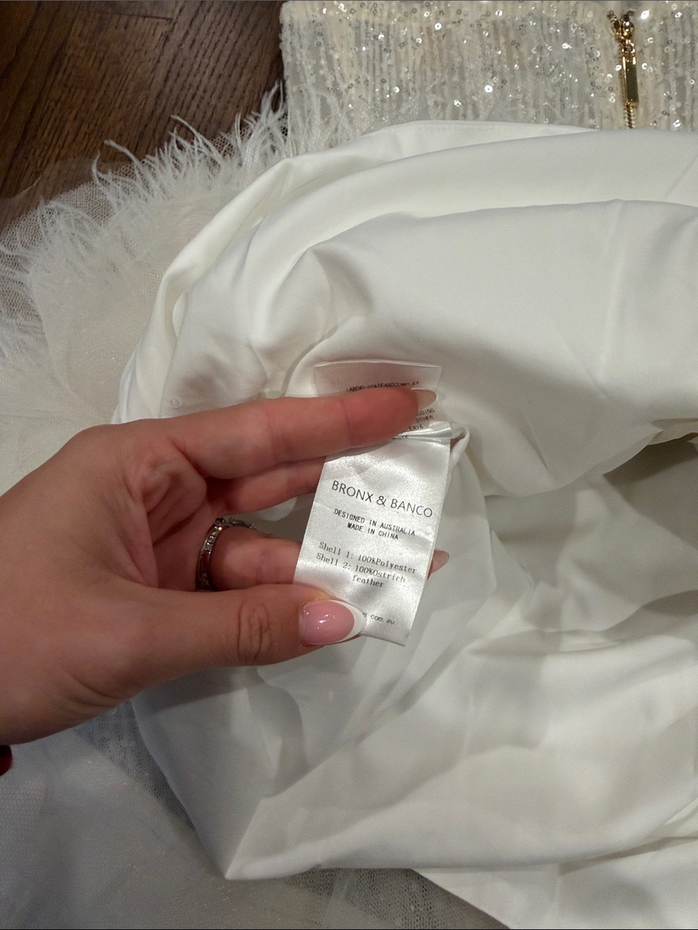Bronx & Banco Mademoiselle Bridal Mini Dress - Picture 10 of 13